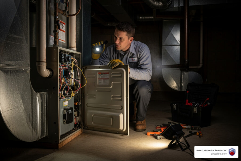 emergency furnace repair in hampstead, nc