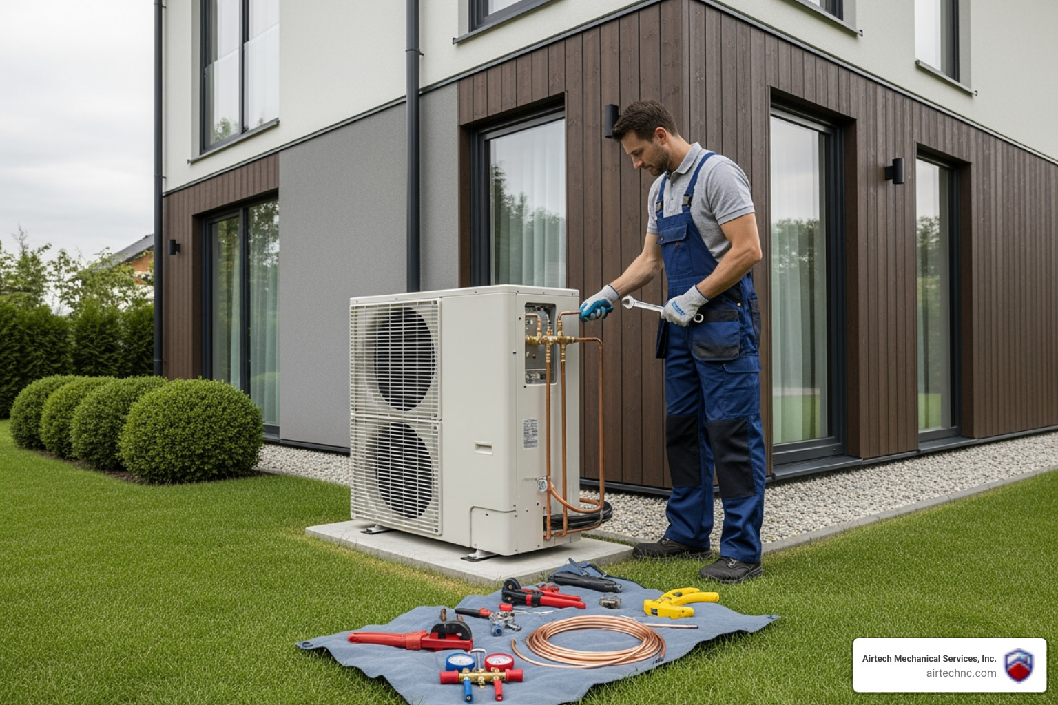 heat pump installation in newport, nc