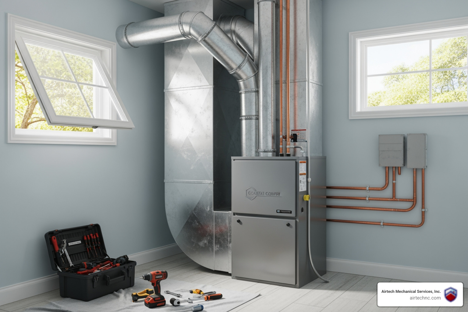 furnace installation in atlantic beach, nc